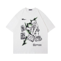 Anime cartoon line print short sleeves 2