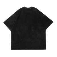 Dark style abstract print short-sleeved T-shirt 4