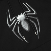 Dark spider three-dimensional print hooded sweatshirt 41