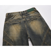 Trendy brand personalized wide leg denim trousers 31